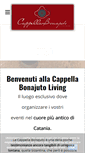 Mobile Screenshot of cappellabonajuto.com
